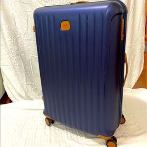 30" Blue Navy Spinner Expandable Bric’s Suitcase